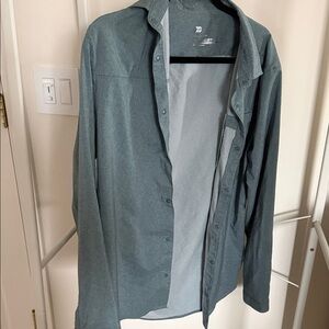 All in Motion Men's Teal Shirt Jacket